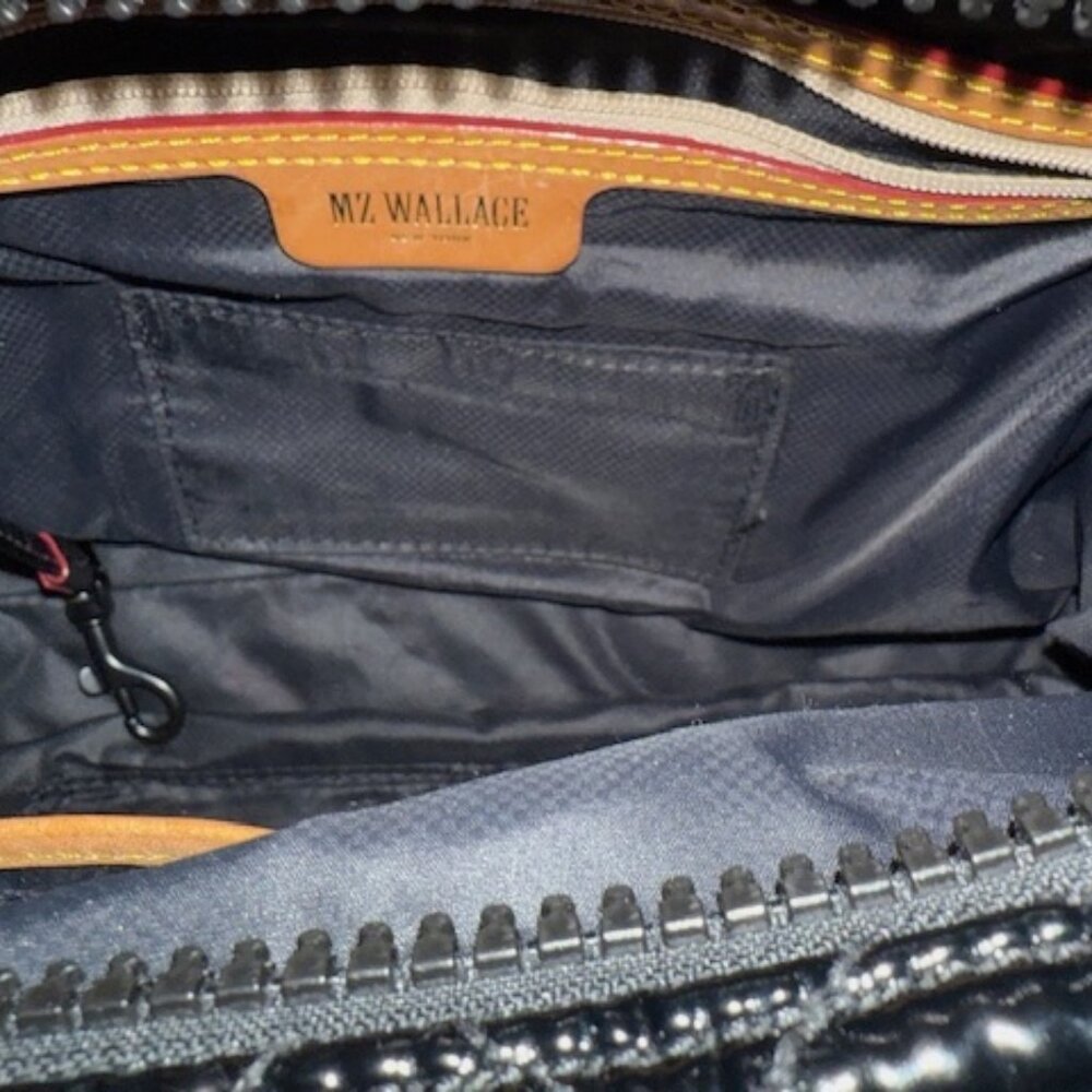 MZ Wallace shiny black bag new with tags - Picture 5 of 9